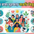 নারীদের স্বাস্থ্য সুরক্ষায় জরুরি কিছু পরামর্শ